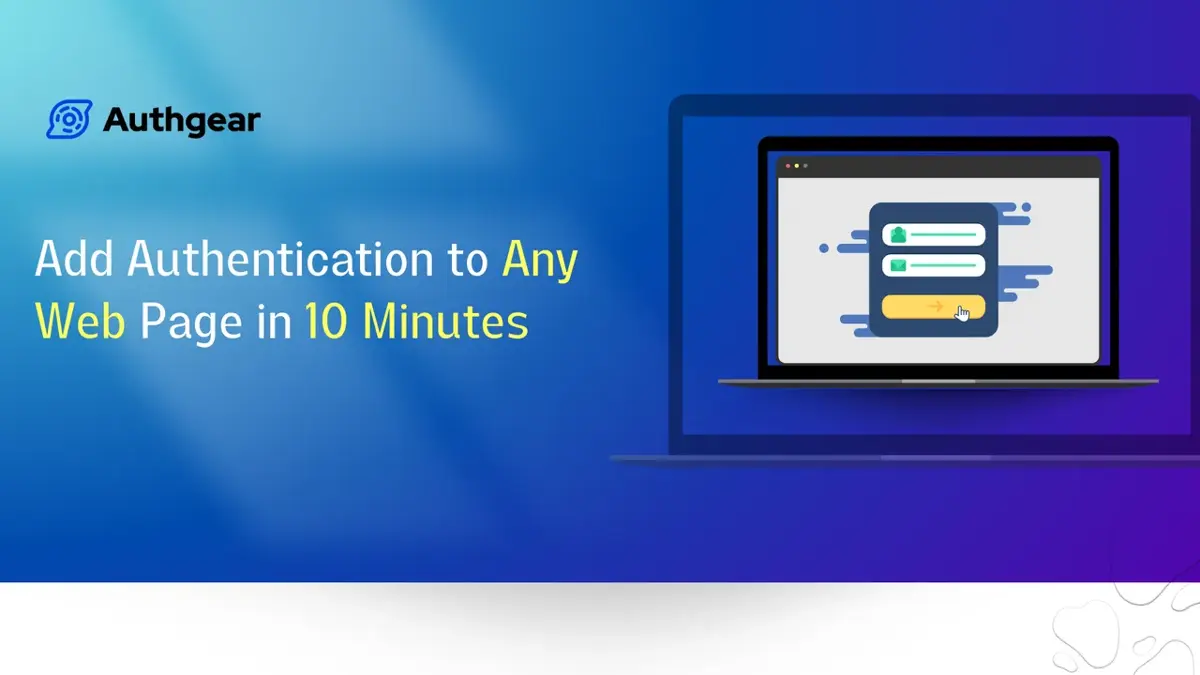 Add Authentication to Any Web Page in 10 Minutes