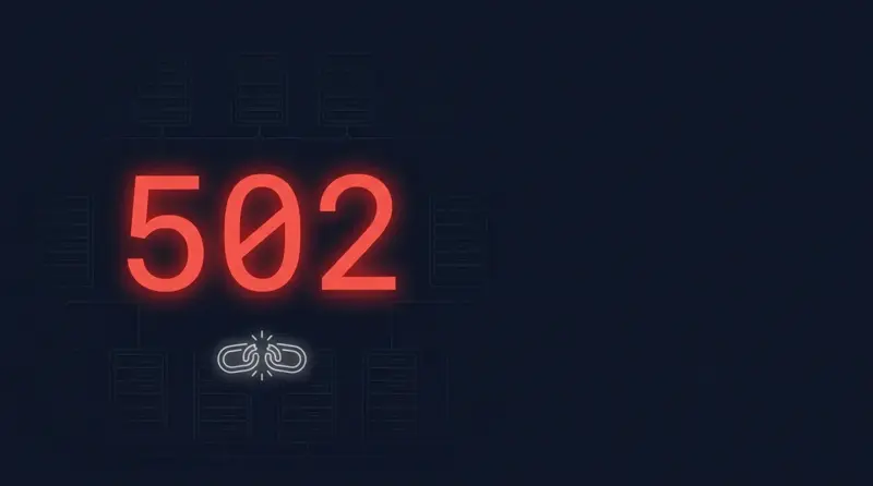 HTTP 502 Bad Gateway:意義與排除方式