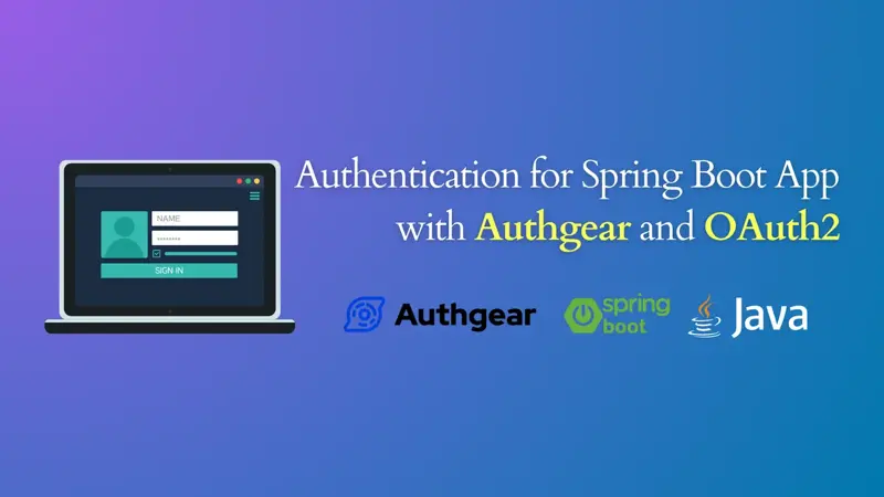 Authentication for Spring Boot App with Authgear and OAuth2