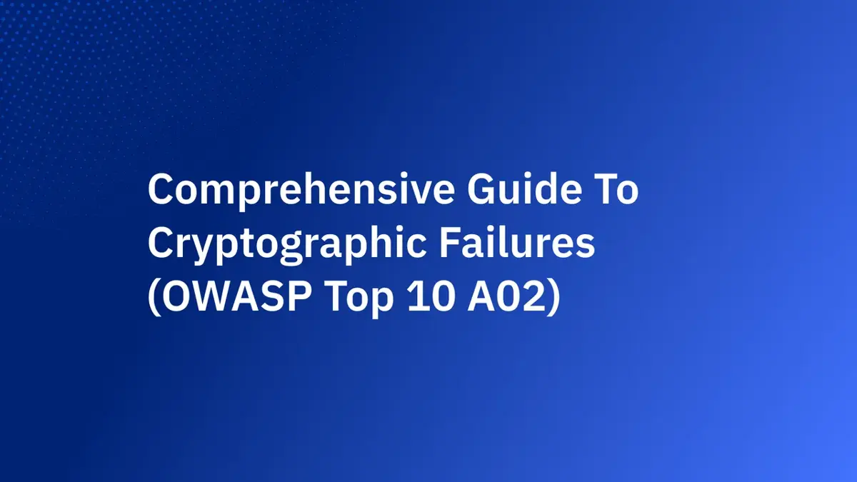密碼學失敗完整指南(OWASP Top 10 A02)